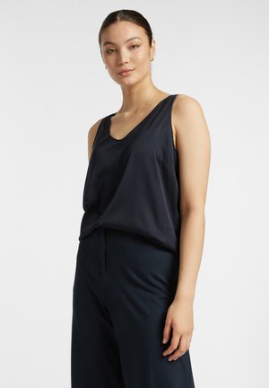 IN STRETCH - Bluse - blu