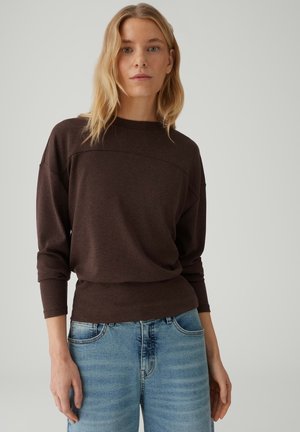 LONGSLEEVE - Pullover - coffee bean