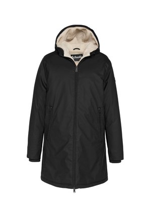 WITH HOOD - Klassischer Mantel - noir