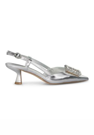 BROCHE CUADRADO - Klassieke pumps - plateado