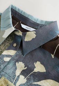 REGULAR FIT - LONG SLEEVE - Nööpidega pluus - blue abstract spliced print