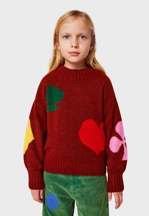 JOKER UNISEX - Svetrík - burgundy