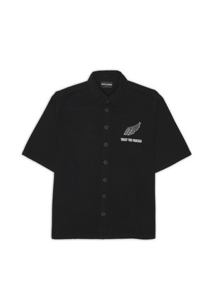SKYLER SHIRT UNISEX - Button-down blouse - black ink