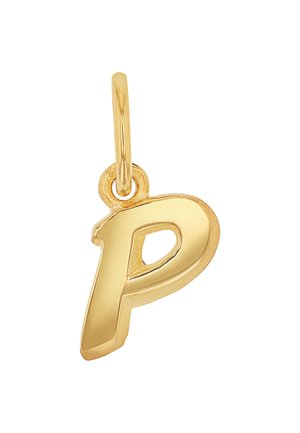 LETTER P - Hanger - gold coloured