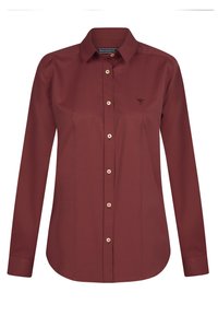 Nööpidega pluus - bordeaux