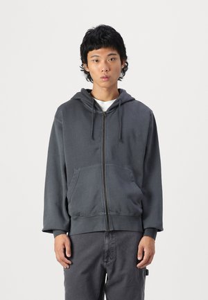 JJECHARGE OVERSIZE FADED ZIP HOODIE - Zip-up sweatshirt - castlerock