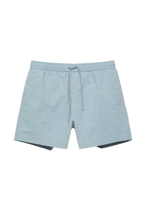 PULL&BEAR, ELASTIC WAIST BOARD SHORTS - Plavecké šortky - dark blue