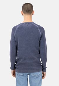 Colours & Sons ROUNDNECK - Strickpullover - dunkelblau