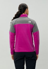 The North Face GLACIER HEAVYWEIGHT 1/2 ZIP - Polárpulóver - deep mulberry/smoked pearl