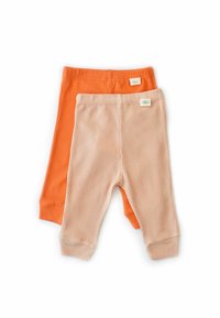 BabyCosy Organic 2 PACK UNISEX - Housut - pomegranate   peach