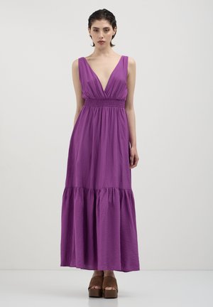 LUNGO CON BALZA  - Maxi dress - rosso