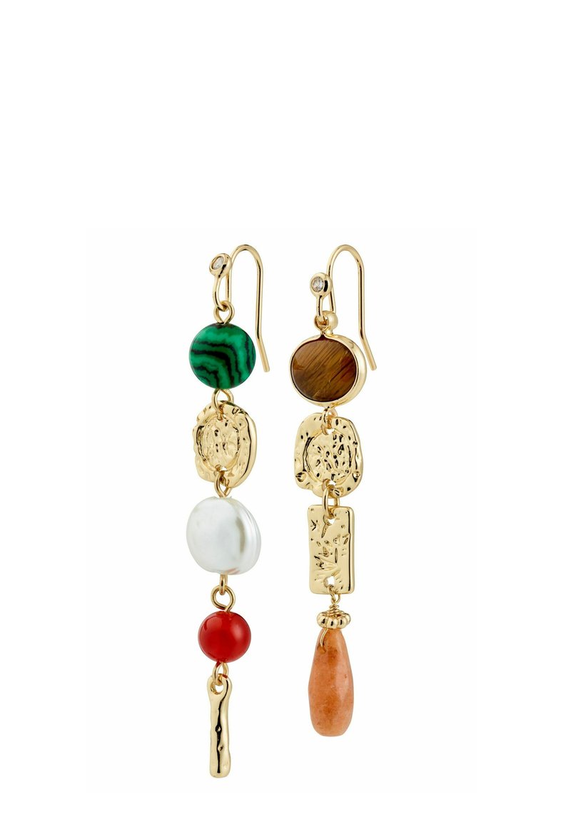 Pilgrim SENSE SET - Oorbellen - gold plated/goudkleurig - Zalando.nl