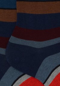 Gallo SHORT WITH STRIPES - Calze - royal vermiglio