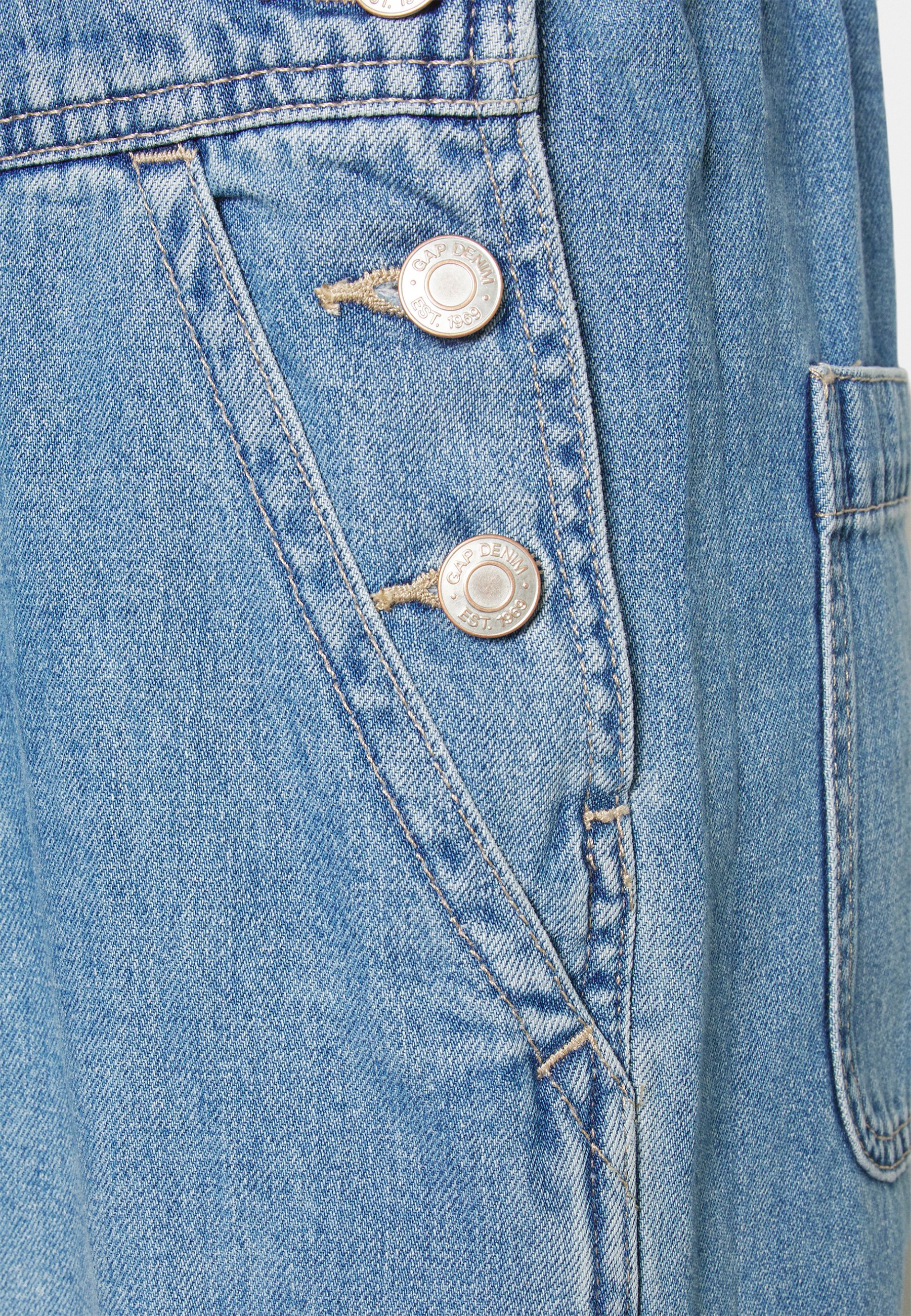 GAP SLOUCHY OVERALL MED PASADENA - Dungarees - medium pasadena/blue denim -  Zalando.co.uk