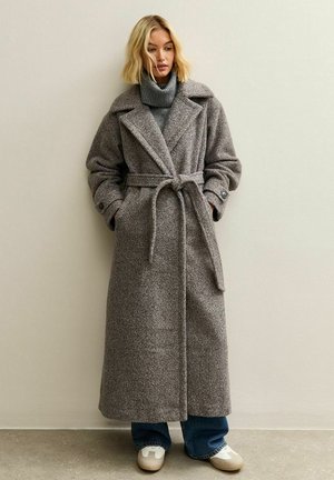 MID  BOILED YARN WRAP - Cappotto classico - grey