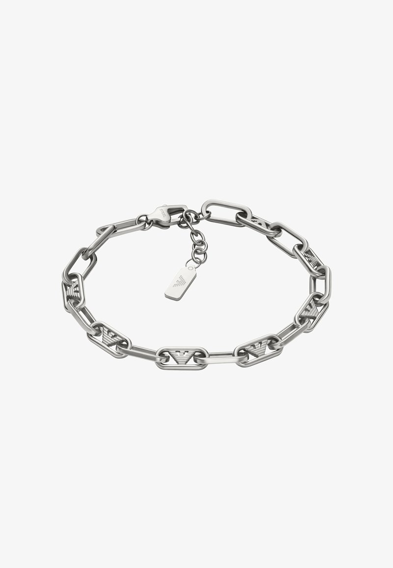 Emporio Armani EAGLE LOGO - Náramok - silver-coloured