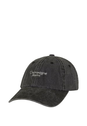 CHAMPANGE MAMI - Cap - washed black