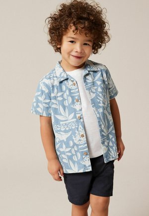 Next SHORT SLEEVE   REGULAR FIT - Skjorter - blue dino