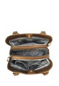 ANUSCHKA MULTI COMPARTMENT SATCHEL  - Handtasche - blooms bronze