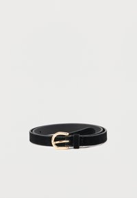 LEATHER - Belt - black
