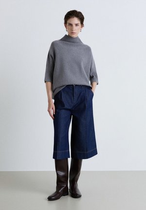 Calliope, MAGLIA TINTA UNITA - Maglione - grigio scuro melange