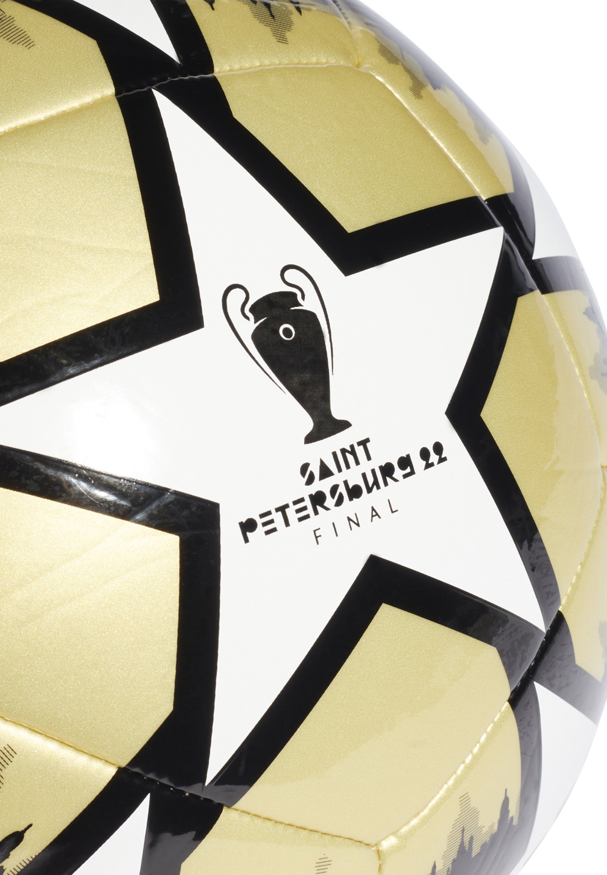 adidas Performance UCL - Balón de fútbol - goldschwarzweiss/dorado -  Zalando.es