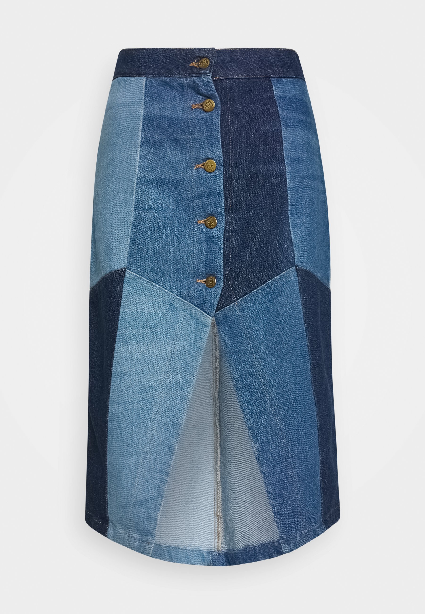 Lois Jeans Katrina Bleistiftrock Blue Denim Zalando De