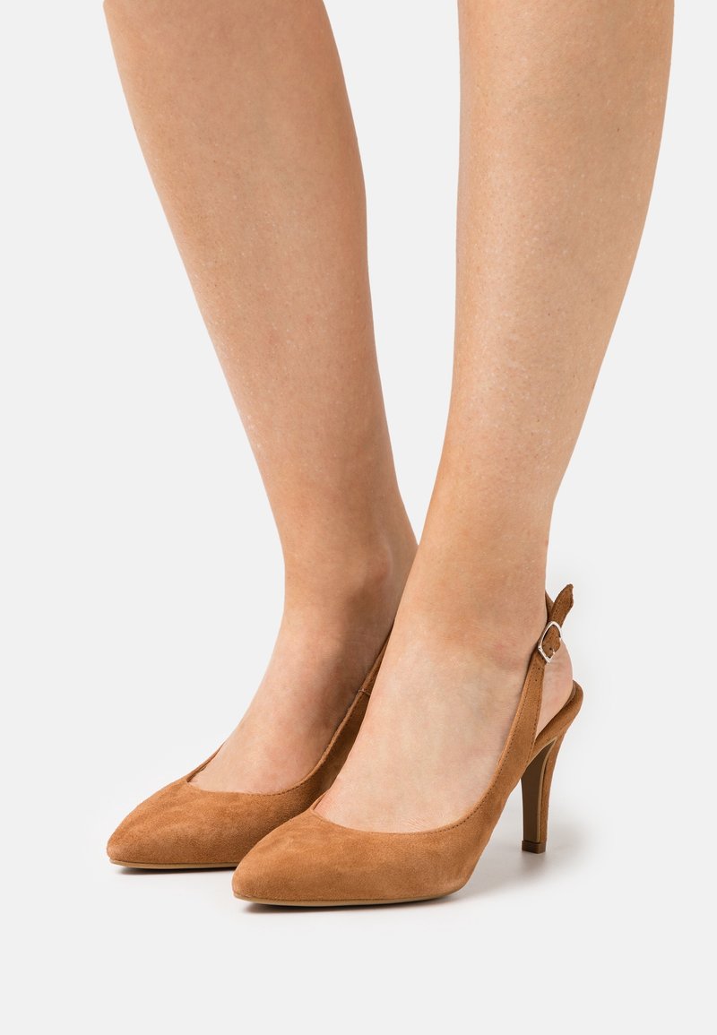 Tamaris Escarpins à talons hauts - cognac