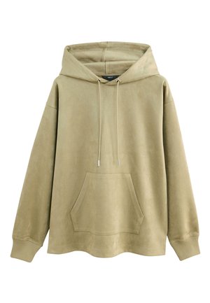Felpa con cappuccio - olive green