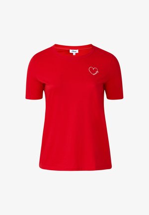 s.Oliver, T-Shirt print - preiselbeere