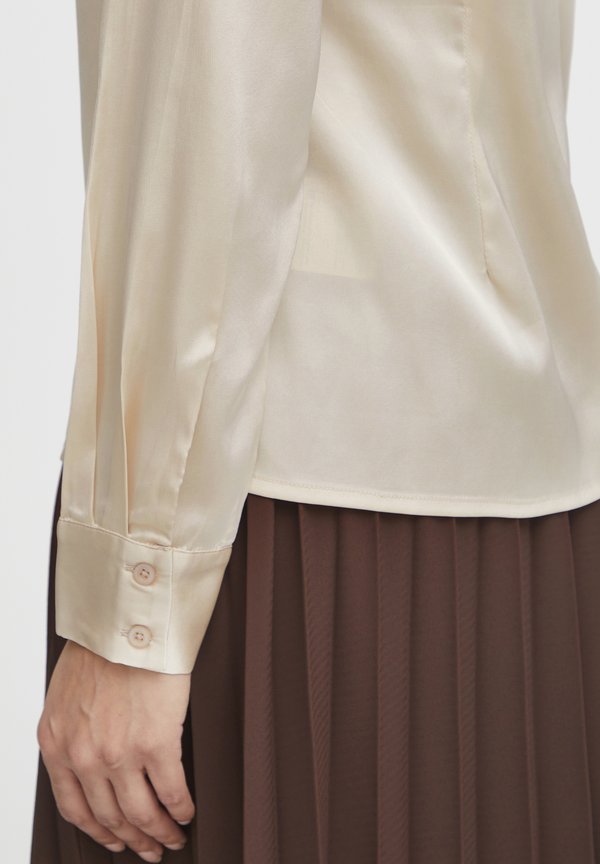 BYHENCE - Button-down blouse - cement2