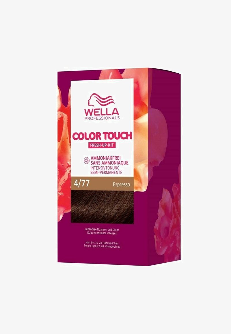 Wella - WELLA COLOR TOUCH DEEP BROWNS 4/77 ESPRESSO - Hårfarve - brown, Forstør