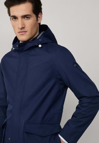 Hackett London Parka - dark denim blue
