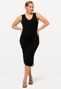 Ulla Popken LESS MIDI czarny