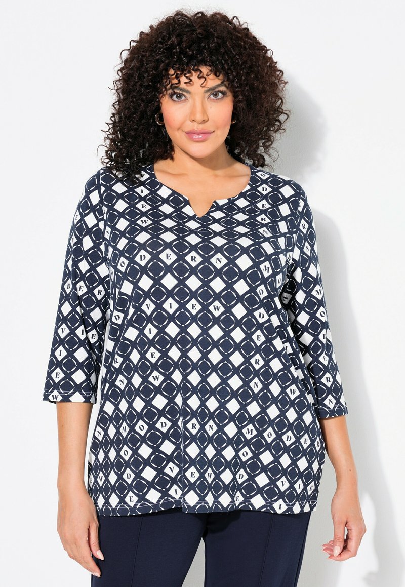 Ulla Popken Langarmshirt - marine