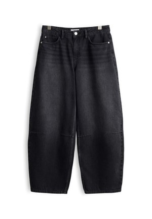OPUS, MID RISE - Relaxed fit jeans - black