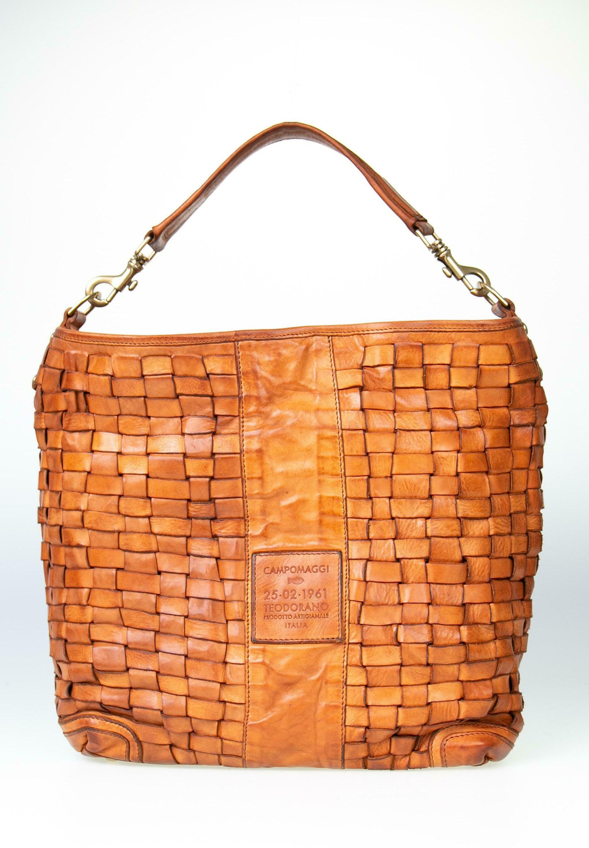 Campomaggi GeldbÃ¶rse Geflochten Herren GeldbÃ¶rse Cognac