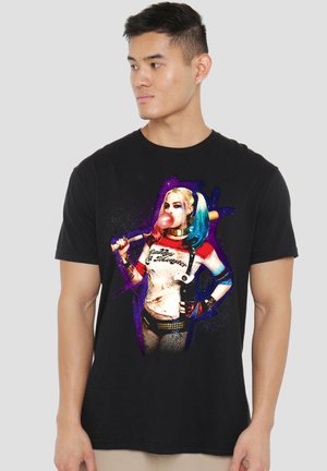Warner Brothers, SUICIDE SQUAD BUBBLE - Print T-shirt - black