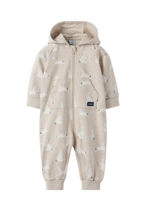 OVERALL WITH HOOD BUNNIES - Haalari - jungle