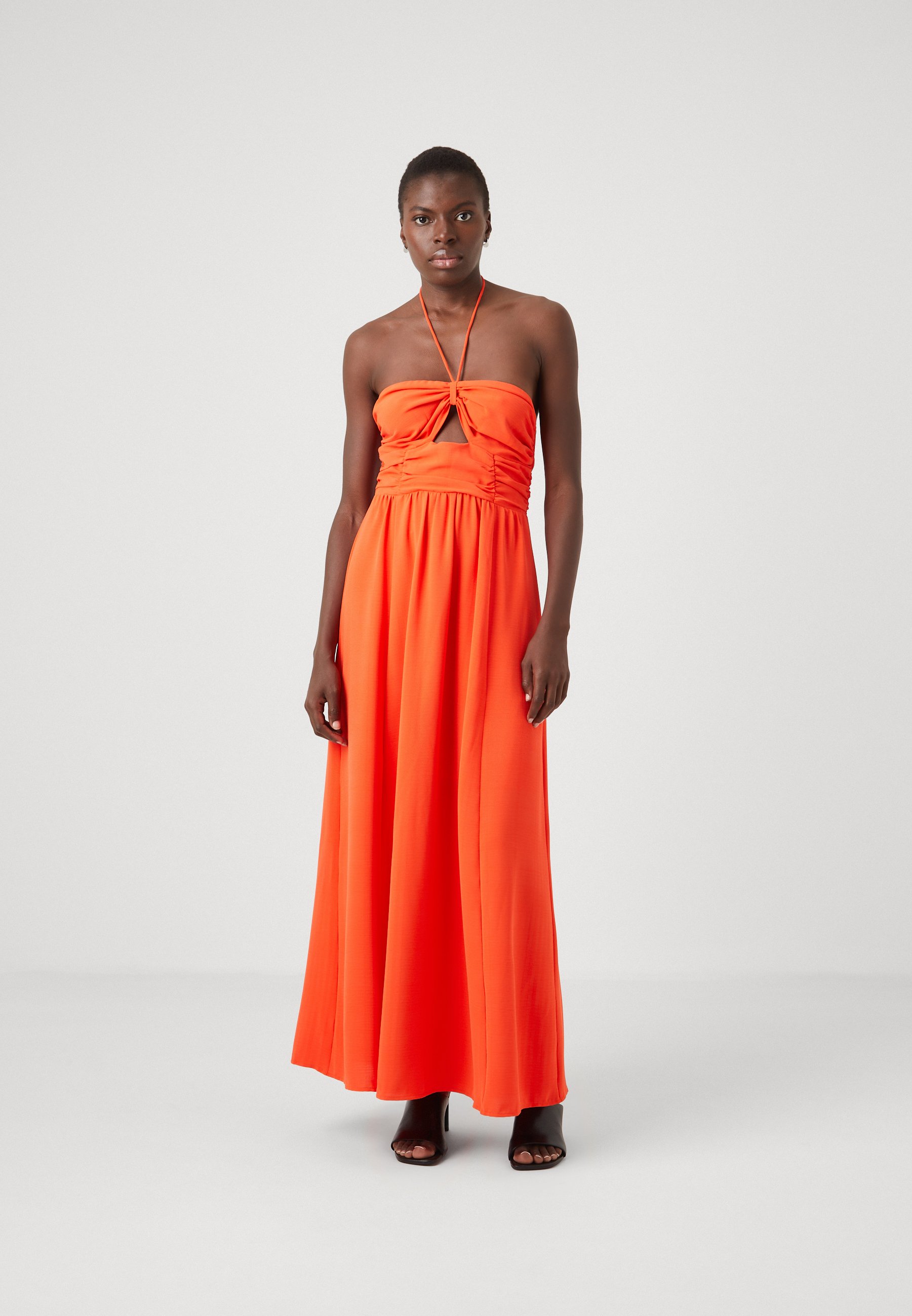 Gestuz DRESS - Maxi dress - cherry tomato/red - Zalando.co.uk