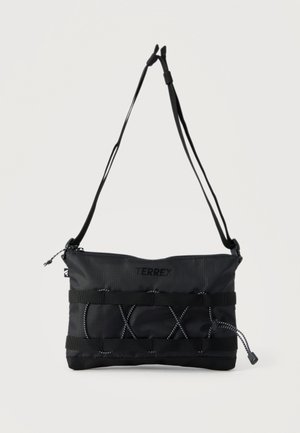 ORGANIZER UNISEX - Taška cez plece - black