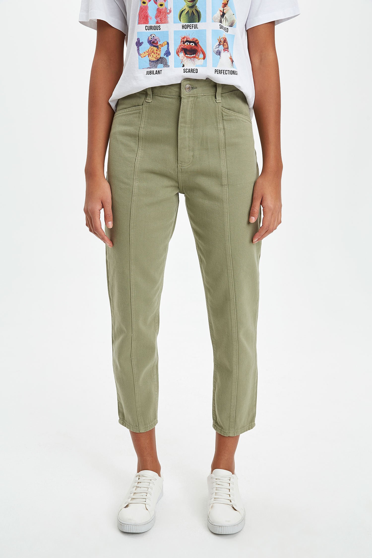 DeFacto Broek - khaki/kaki - Zalando.nl