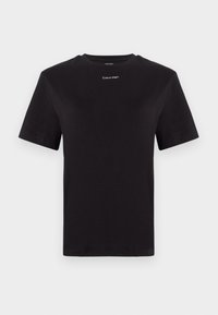 CLASSIC LOGO TEE - Lihtne T-särk - black