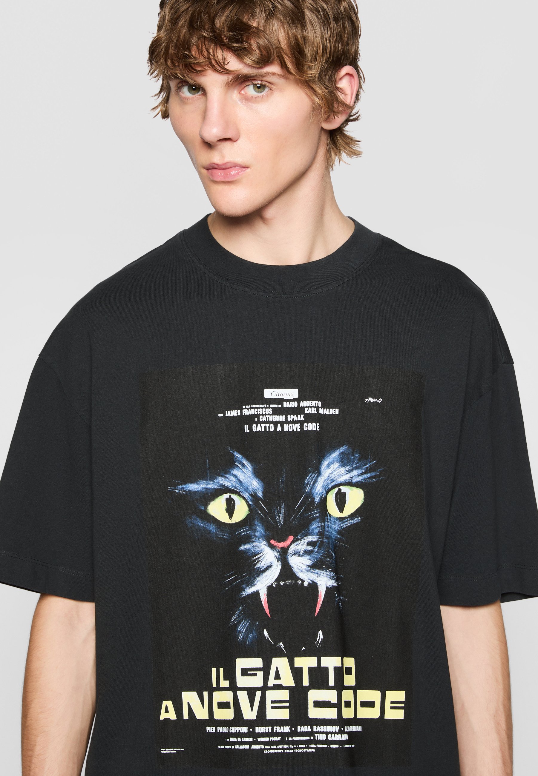 HUGO DARGEX - Print T-shirt - black - Zalando.co.uk
