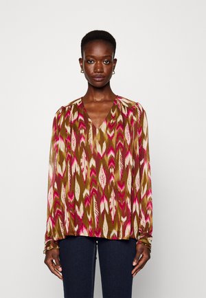 ONLY Tall ONLPAM LIFE FRILL brązowy