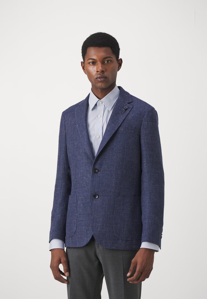 LARDINI GIACCA UOMO SPECIAL LINE DROP - Blazer jacket - dark blue