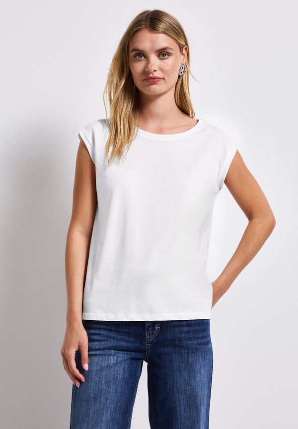T-Shirt basic - weiß