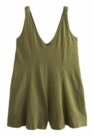 REGULAR FIT - Lühikeste varrukatega bodi - khaki green