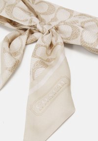 COACH SIGNATURE VINTAGE PRINTED - Écharpe - chalk