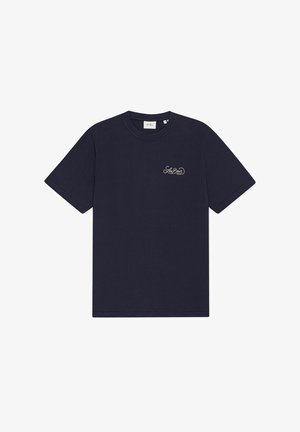 Les Deux, ORCHARD - Тениска с щампа - dark navy